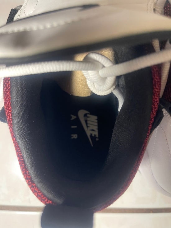 Nike White and Maroon Air Money Athletic Shoes. Size 13 with Box. main image 4
